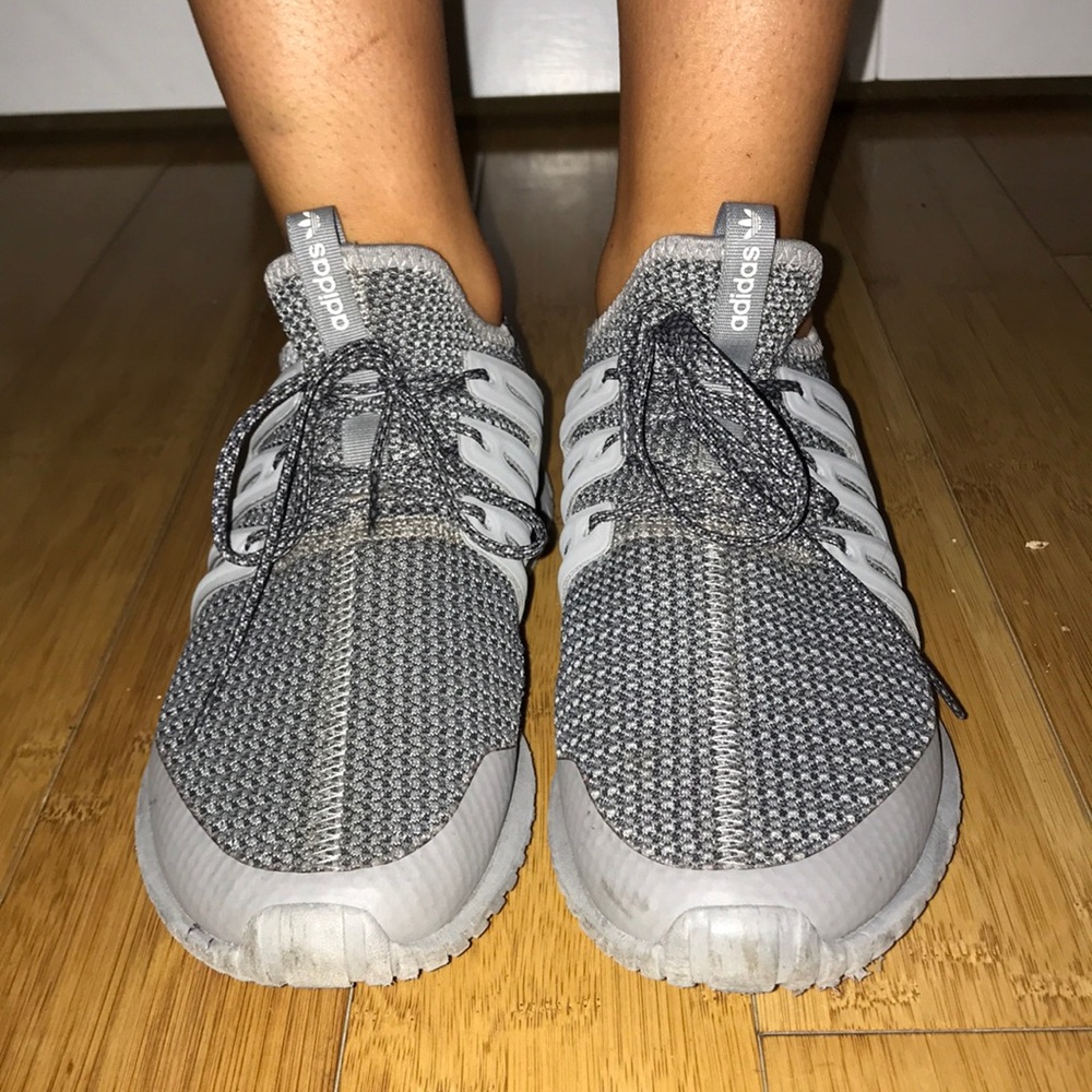 Adidas tubular tennis shoes